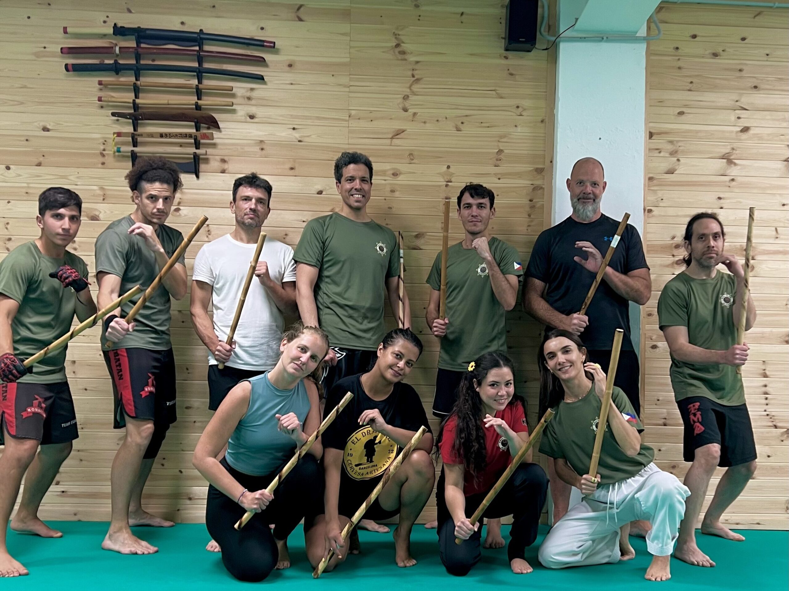 Clases de artes marciales en Barcelona – entrenamiento de Kali/Eskrima con bastón