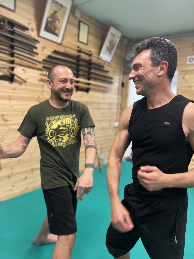 Ambientazo en nuestras clases de Artes marciales en Barcelona