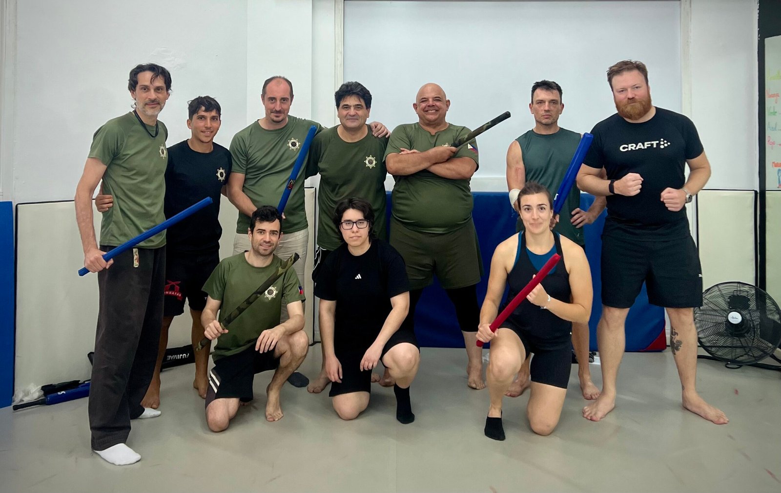 Curso intensivo de Stickfighting en Barcelona con alumnos de Kali Flow Academy