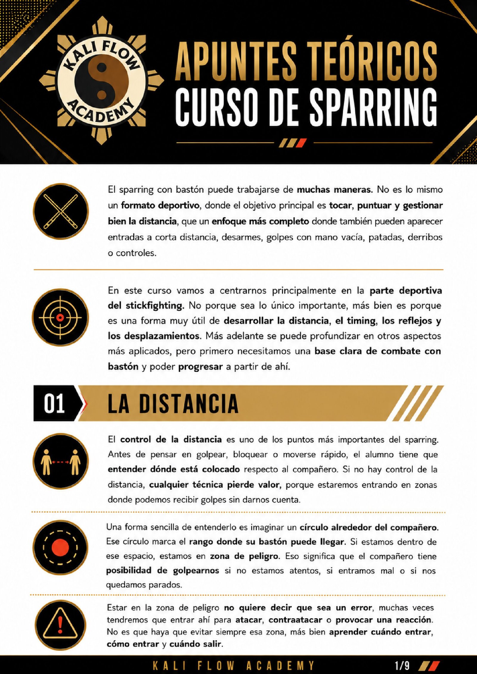 Apuntes PDF de sparring