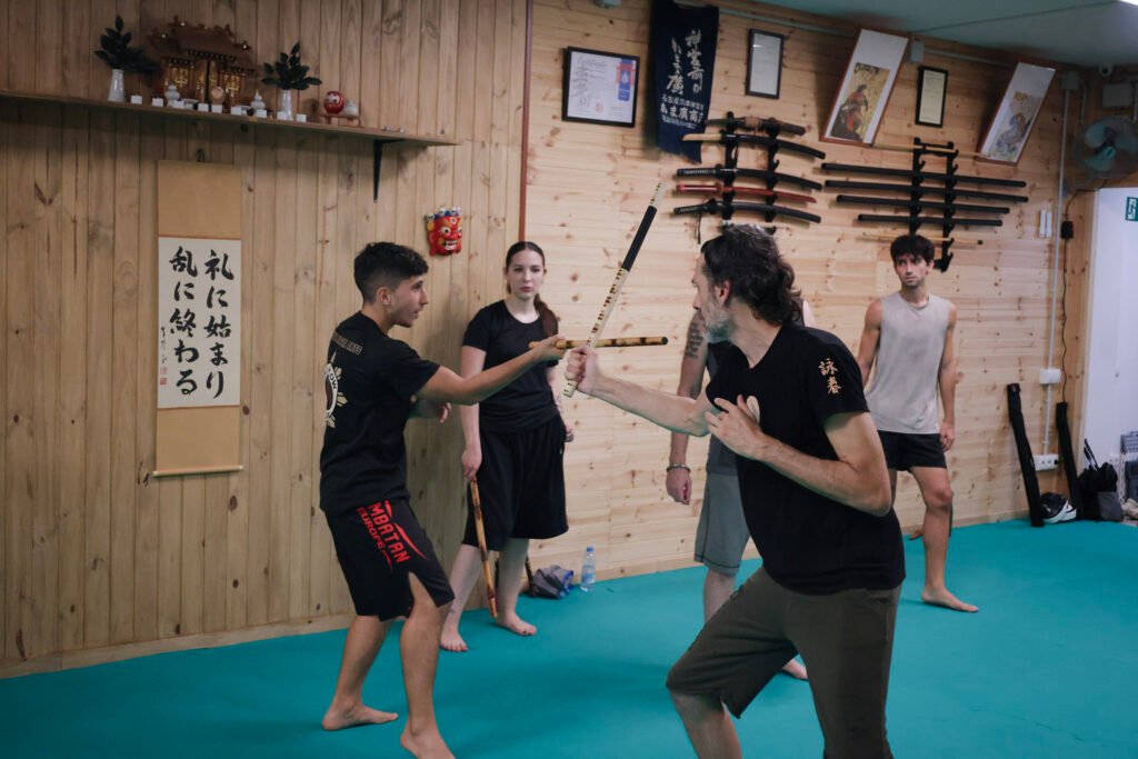 Stickfighting Barcelona Training Kali